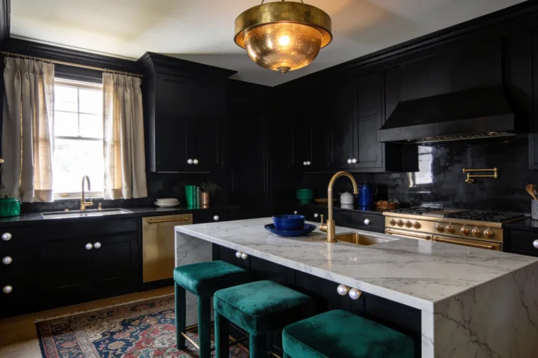 Dark Kitchen Ideas: 15 Ways to Go Moody Without Losing Light — Glow Up Edition