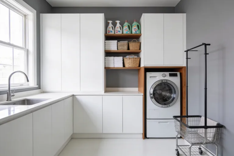 9 Laundry Room Cabinet Ideas That Maximize Vertical Space: Slim, Chic, Tall