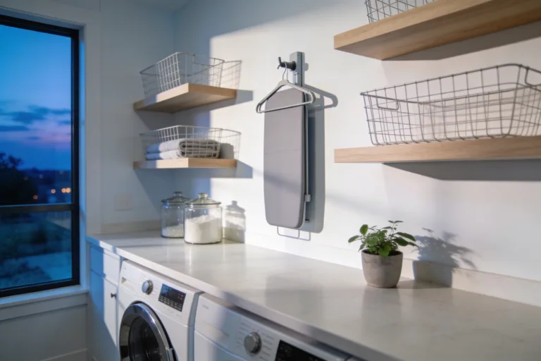 8 Laundry Room Shelves That Add Style & Function You’Ll Love
