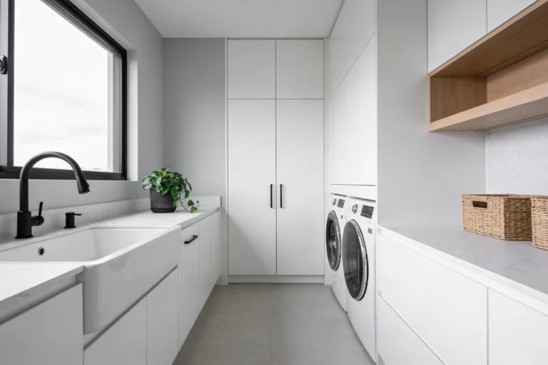 7 Modern Laundry Room Ideas That Feel Clean & Elevated You’Ll Love