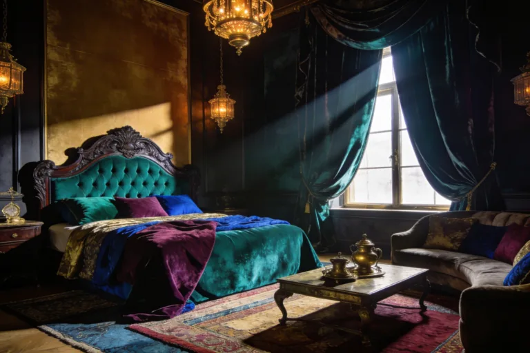 10 Dark Bedroom Ideas for a Cozy, Dramatic Look: Velvet Nights