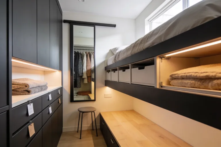 7 Genius Storage Hacks for a Tiny Bedroom Unleashed