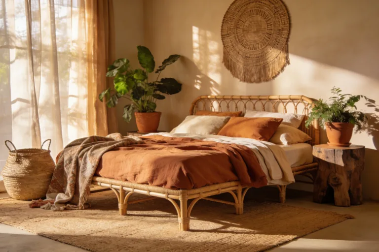 8 Boho Bedroom Ideas with Earthy Textures & Layers You’Ll Love