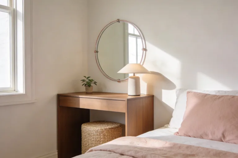 7 Vanity Ideas for Bedroom Corners & Small Spaces: Luxe Corners
