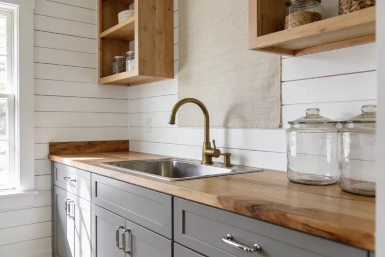 8 Shiplap Laundry Room Ideas for Farmhouse Texture You’Ll Love