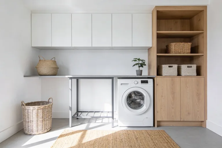 6 Laundry Room Cabinets and Shelves Ideas for Organized Storage That Shine
