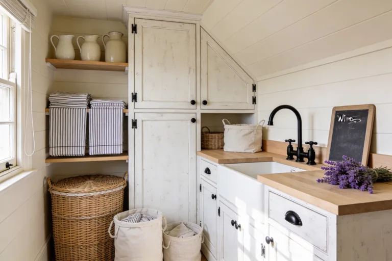 8 French Country Laundry Room Ideas with Timeless Style That Inspire