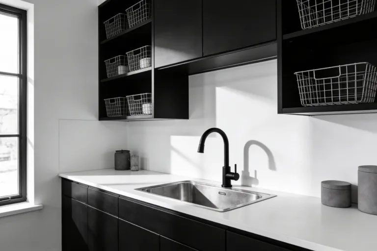 8 Black and White Laundry Room Ideas That Never Go Out of Style: Timeless Vibes
