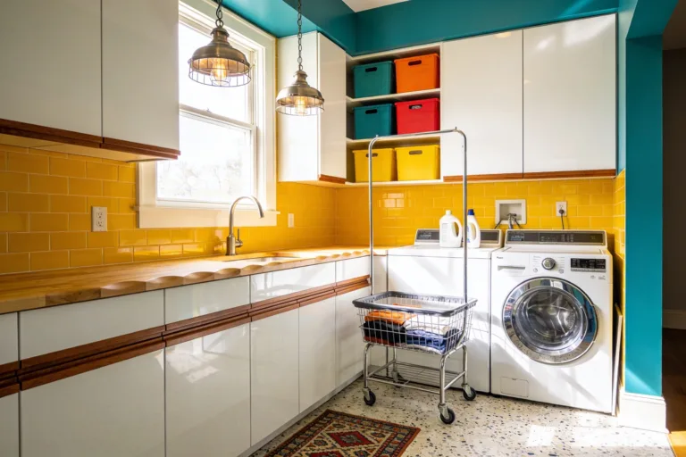 7 Colorful Laundry Room Ideas That Add Personality You’Ll Love