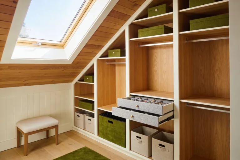 6 Angled Closet Ideas for Sloped Ceiling Spaces: Chic Solutions