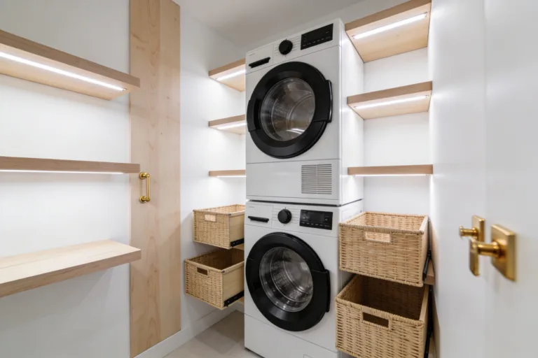7 Washer and Dryer in Closet Ideas That Save Space: Chic & Compact