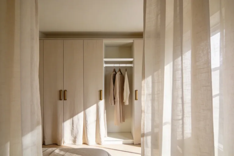 7 Curtains Instead of Closet Doors Ideas That Look Stylish Now