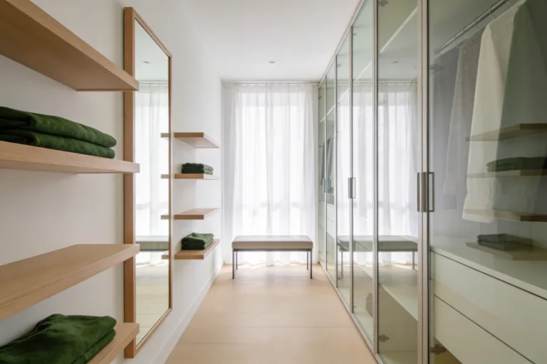 6 Closet Mirror Ideas That Make Small Spaces Feel Bigger: Brighten Tiny Rooms