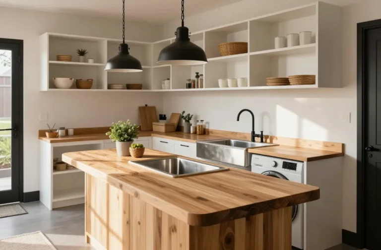 6 Laundry Room Butcher Block Counter Ideas You’Ll Love