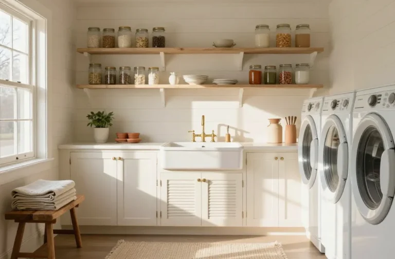 6 Traditional Laundry Room Ideas with Classic Appeal: Cozy & Calm