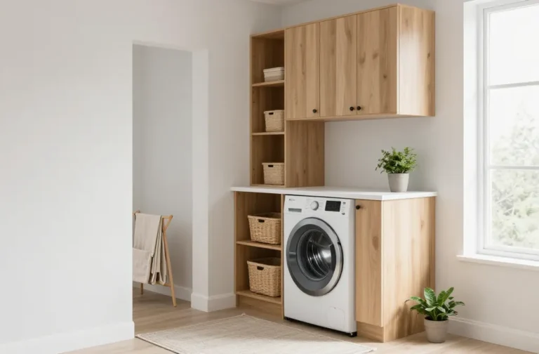 7 Corner Laundry Room Ideas for Awkward Spaces: Clever & Cozy
