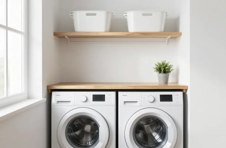 7 Laundry Room Shelf Over Washer and Dryer Ideas You’Ll Love