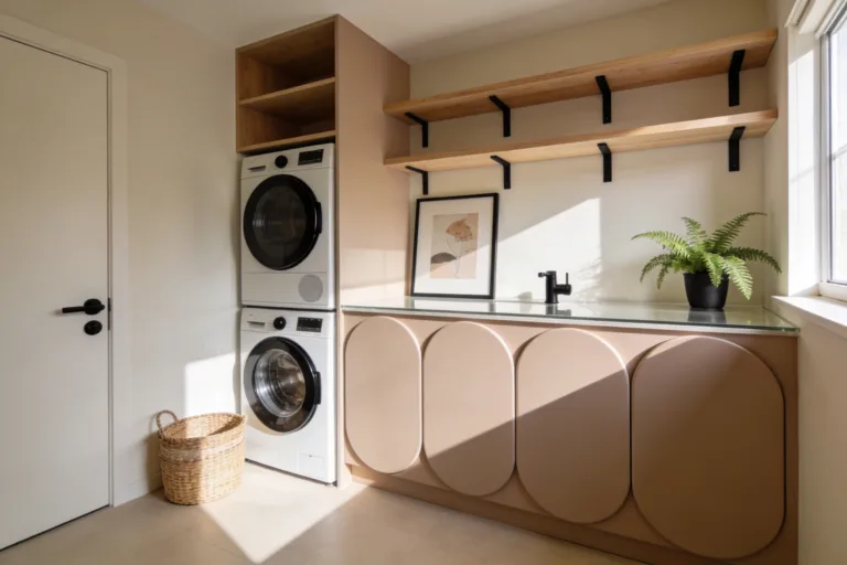7 Neutral Laundry Room Ideas for a Calm Space That Spark Joy