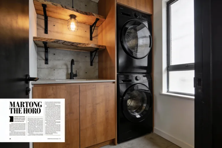 6 Laundry Room with Black Appliances Styling Ideas You’Ll Love