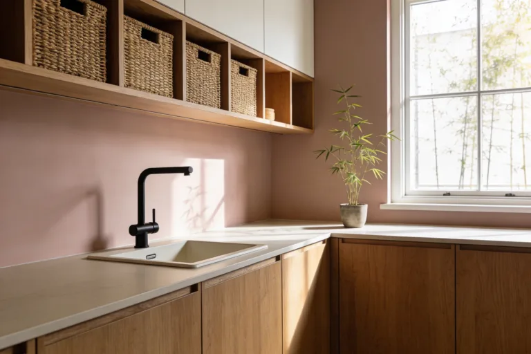 7 Japanese Laundry Room Ideas for a Minimal Zen Look: Calm & Cozy