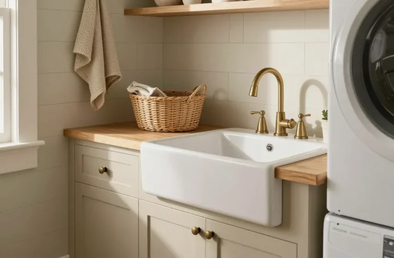 7 Laundry Room Sink Cabinet Ideas for Stylish Storage Secrets