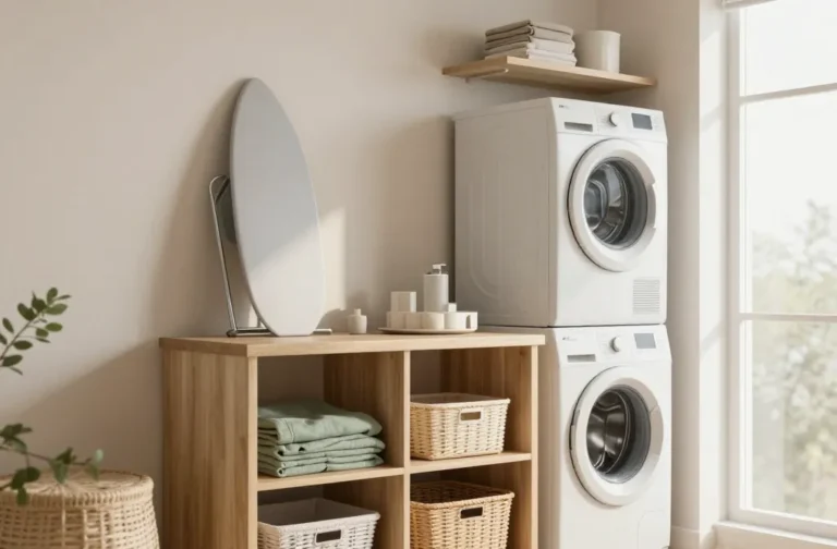 6 Laundry Room with Ironing Station Ideas for Easy Pressing That Wow