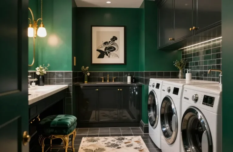 7 Accent Wall Laundry Room Ideas That Make a Statement You’Ll Love