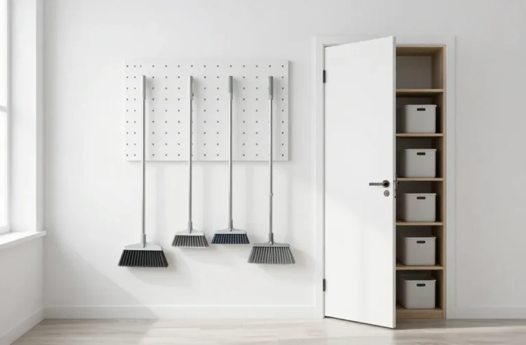 6 Broom Closet Organization Ideas That Keep Tools Tidy: Sleek Wins