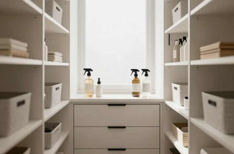 9 Cleaning Supply Closet Ideas That Stay Neat: Chic & Tidy