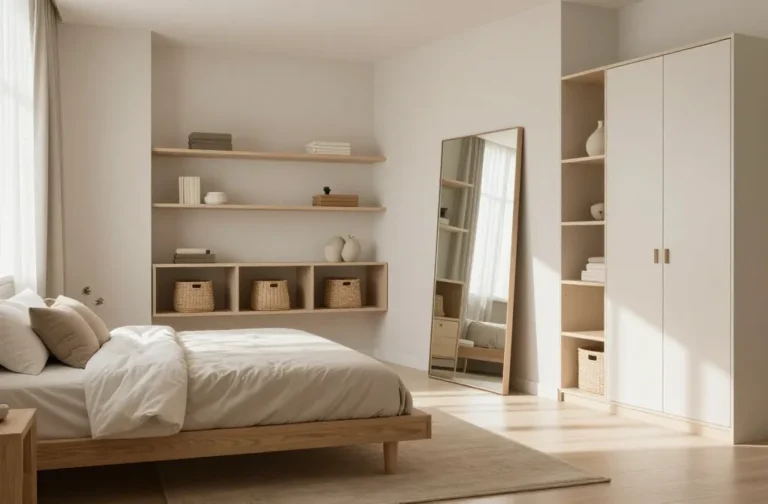 8 Bedroom Without Closet Ideas That Still Stay Organized: Chic Hacks